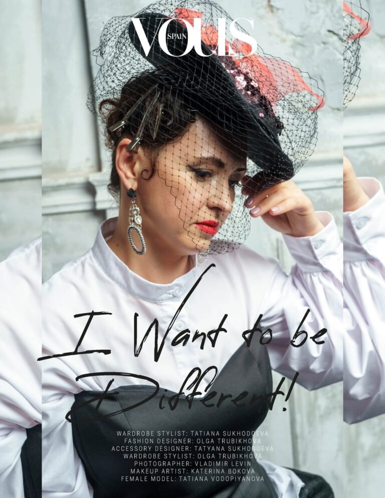 I WANT TO BE DIFFERENT! — VOUS Magazine · The June Portrait Edition · Vol.4 · 2024