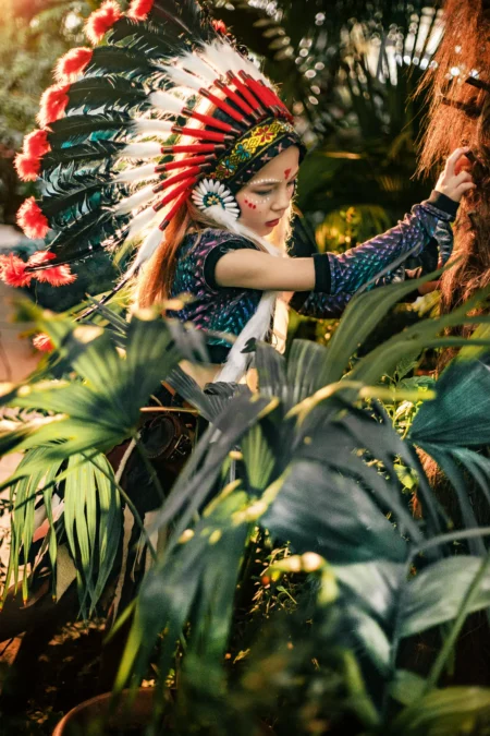Indians of the rainforest — Teen editorial by Tatiana Mochalova for VOUS Magazine