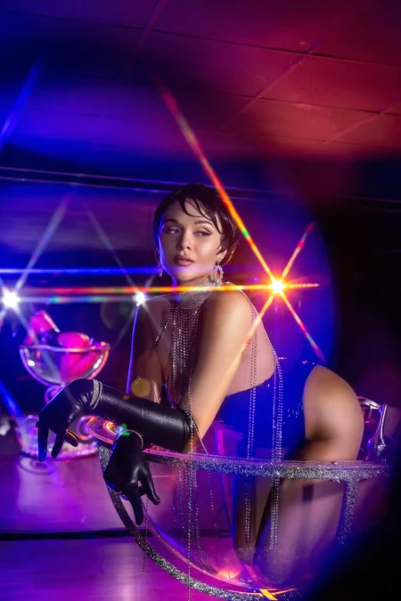 Lady in a Glass — Boudoir editorial by Полина Гаевская for VOUS Magazine