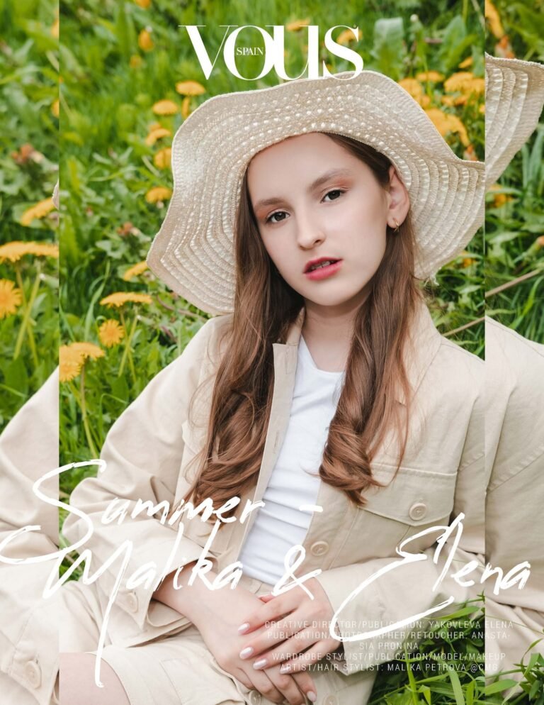 Summer - Malika & Elena — VOUS Magazine · The July Teen Edition · Vol.3 · 2024