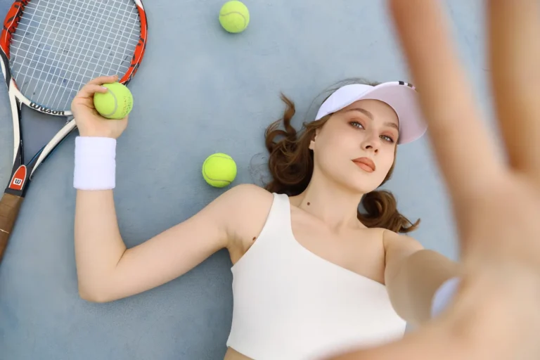 Tennis — Portrait editorial by Iana Chkhan for VOUS Magazine