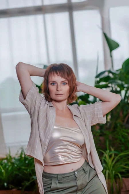 Alena V — Fashion & Beauty editorial by Svetlana Pudovkina for VOUS Magazine