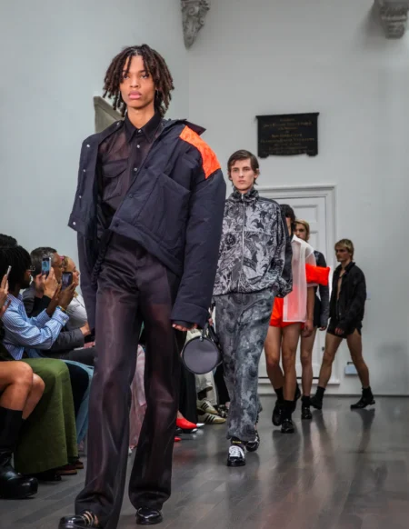 Denzil Patrick Spring/Summer 25 Runway show - London Fashion Week, June edition 2024 — Man editorial by Luana Radovic for VOUS Magazine