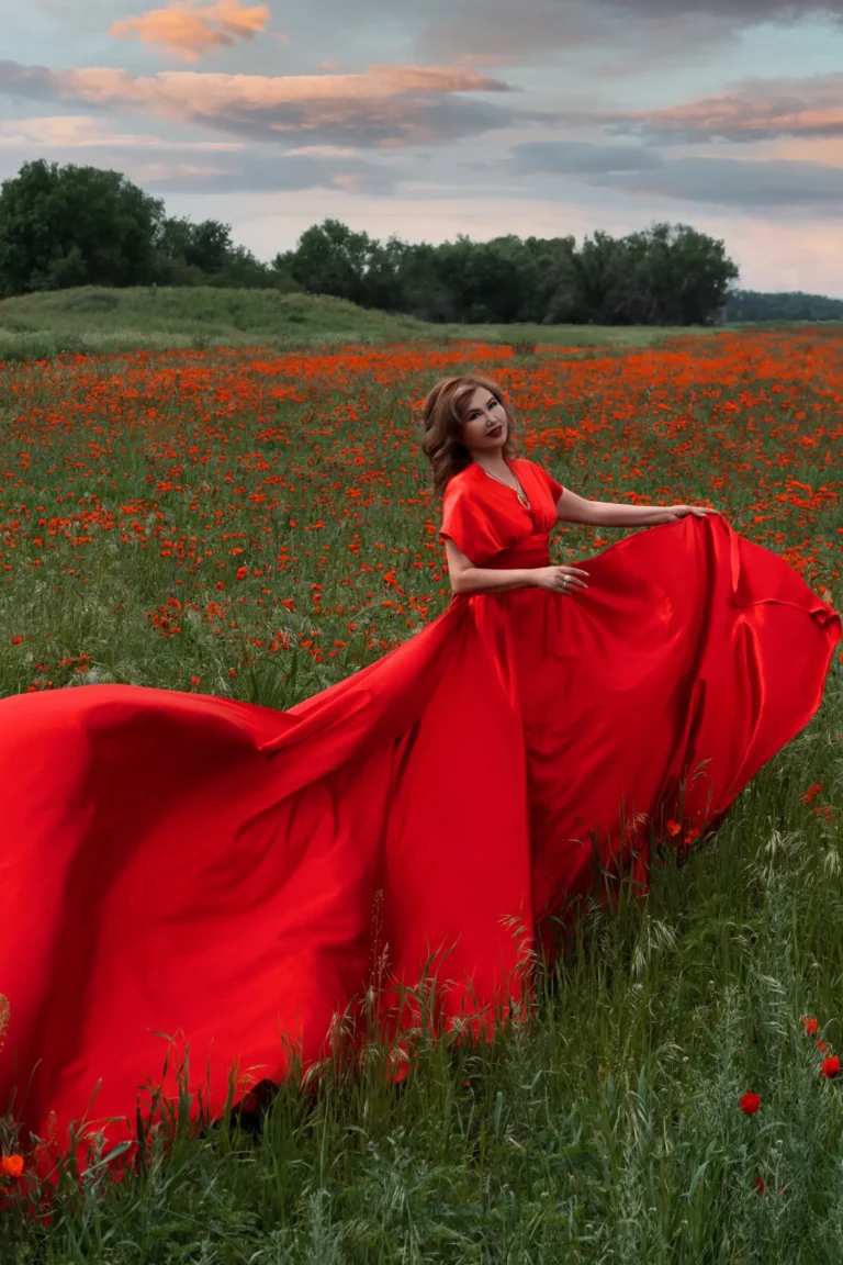 Fiery — Fashion & Beauty editorial by Mettyeva for VOUS Magazine