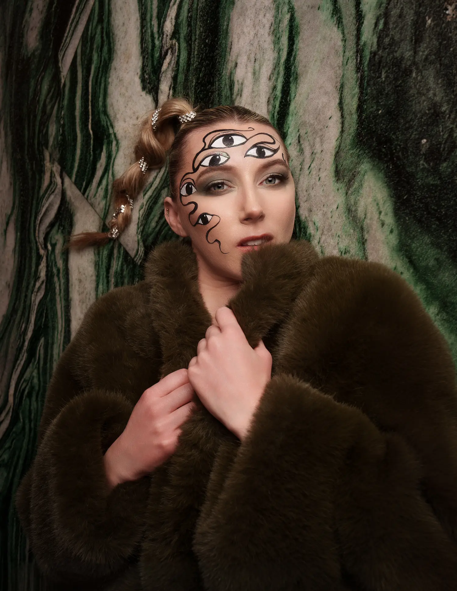 Keeping an Eye On You — Fashion & Beauty editorial for VOUS Magazine