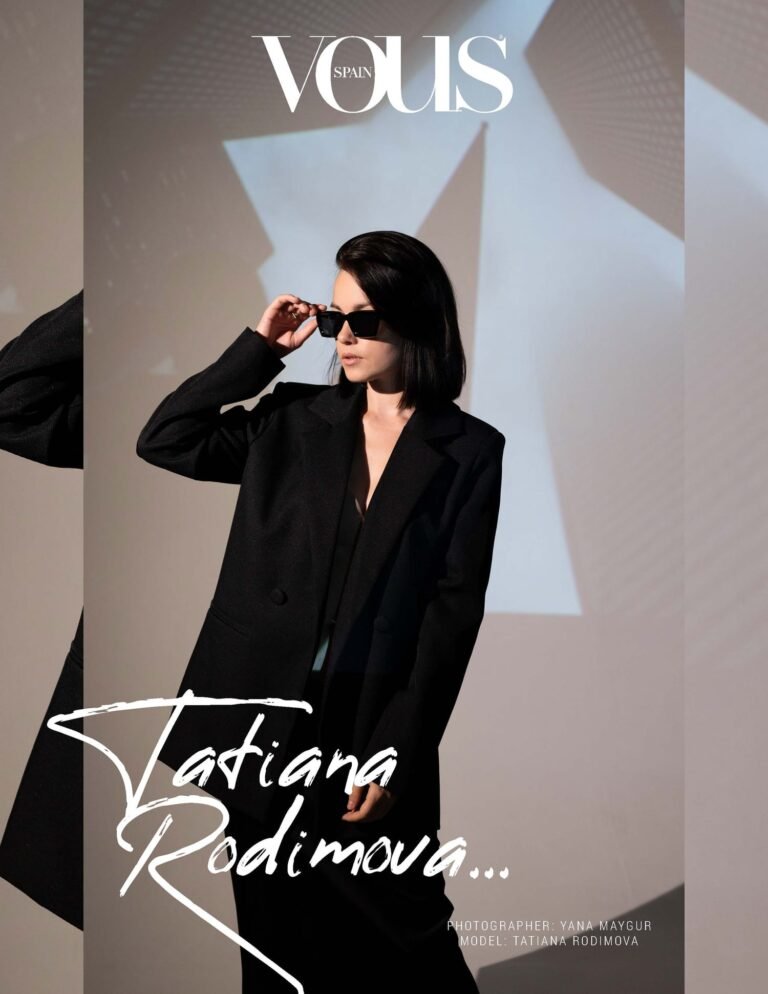 Tatiana Rodimova. Shooting with a projector — VOUS Magazine · The September Fashion & Beauty Edition · Vol.1 · 2024