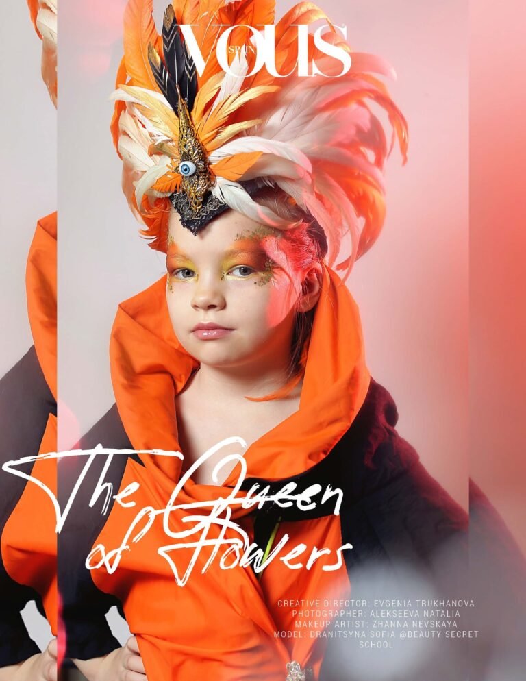 The Queen of Flowers — VOUS Magazine · The October Teen Edition · Vol.3 · 2024