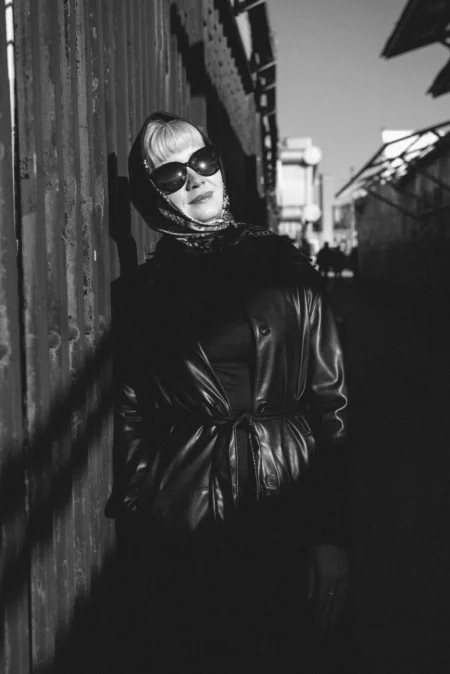 Alexandra Lesina — Street editorial by Александра Лесина for VOUS Magazine