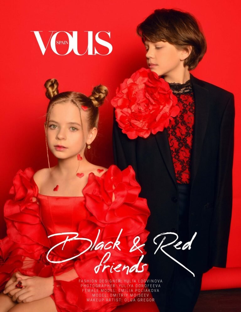 Black & Red Friends — VOUS Magazine · The November Teen Edition · Vol.4 · 2024