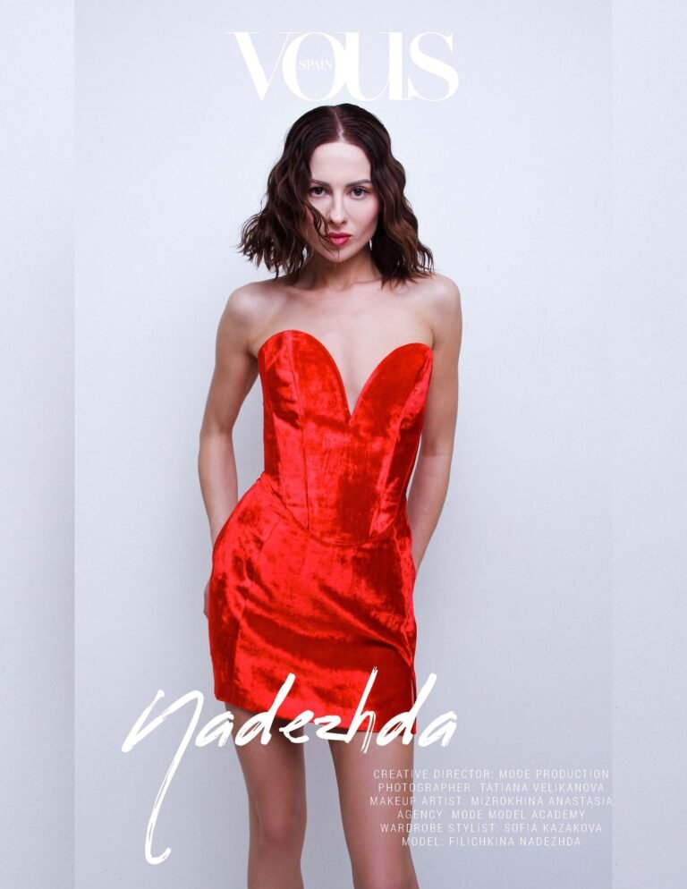 Nadezhda — VOUS Magazine · The October Fashion & Beauty Edition · Vol.3 · 2024