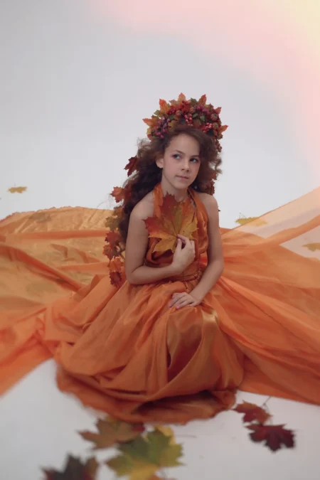 Portrait of Autumn — Teen editorial by Дударева Наталия for VOUS Magazine