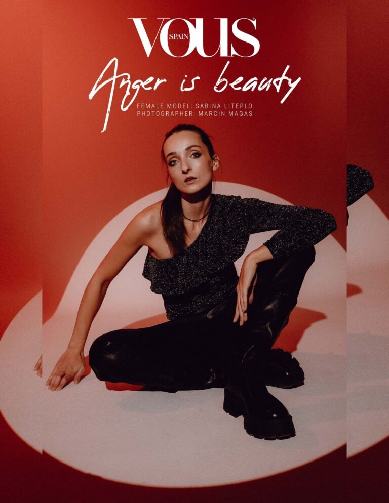 Anger is beauty — VOUS Magazine · The December Fashion & Beauty Edition · Vol.6 · 2024