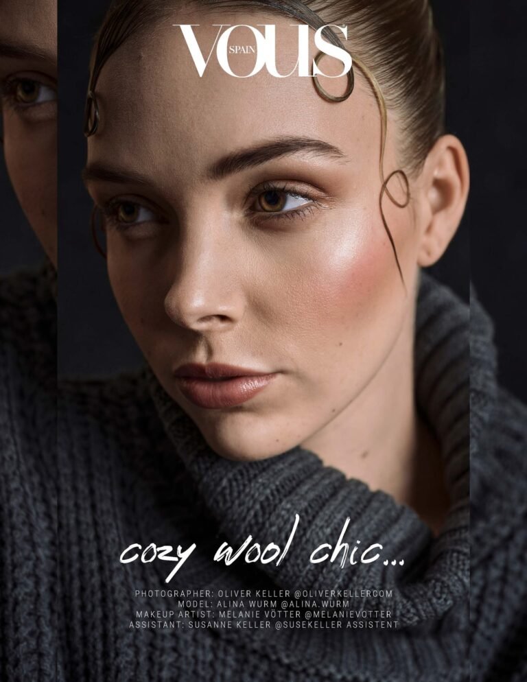 cozy wool chic ... — VOUS Magazine · The December Fashion & Beauty Edition · Vol.4 · 2024