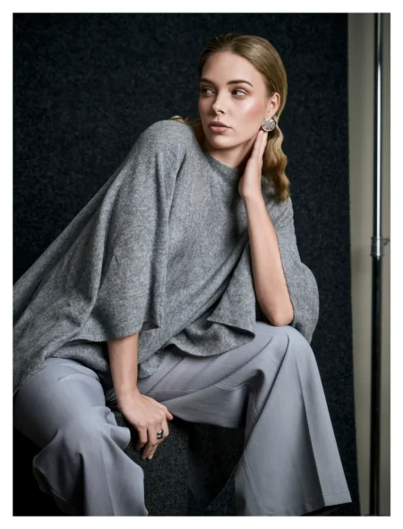 Cozy Wool Chic — Fashion & Beauty editorial by Oliver Keller for VOUS Magazine