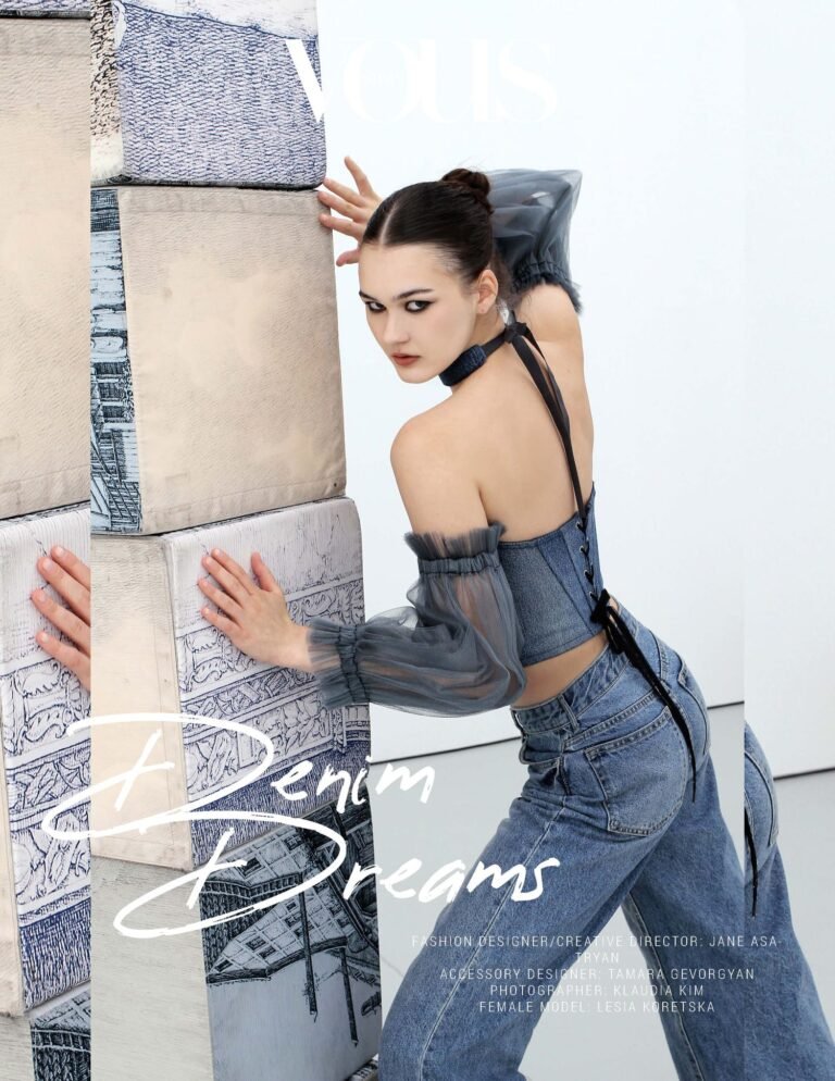 Denim Dreams — VOUS Magazine · The December Fashion & Beauty Edition · Vol.8 · 2024
