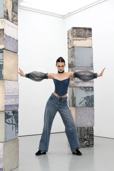 Denim Dreams — Fashion & Beauty editorial by Klaudia Lida Kim for VOUS Magazine