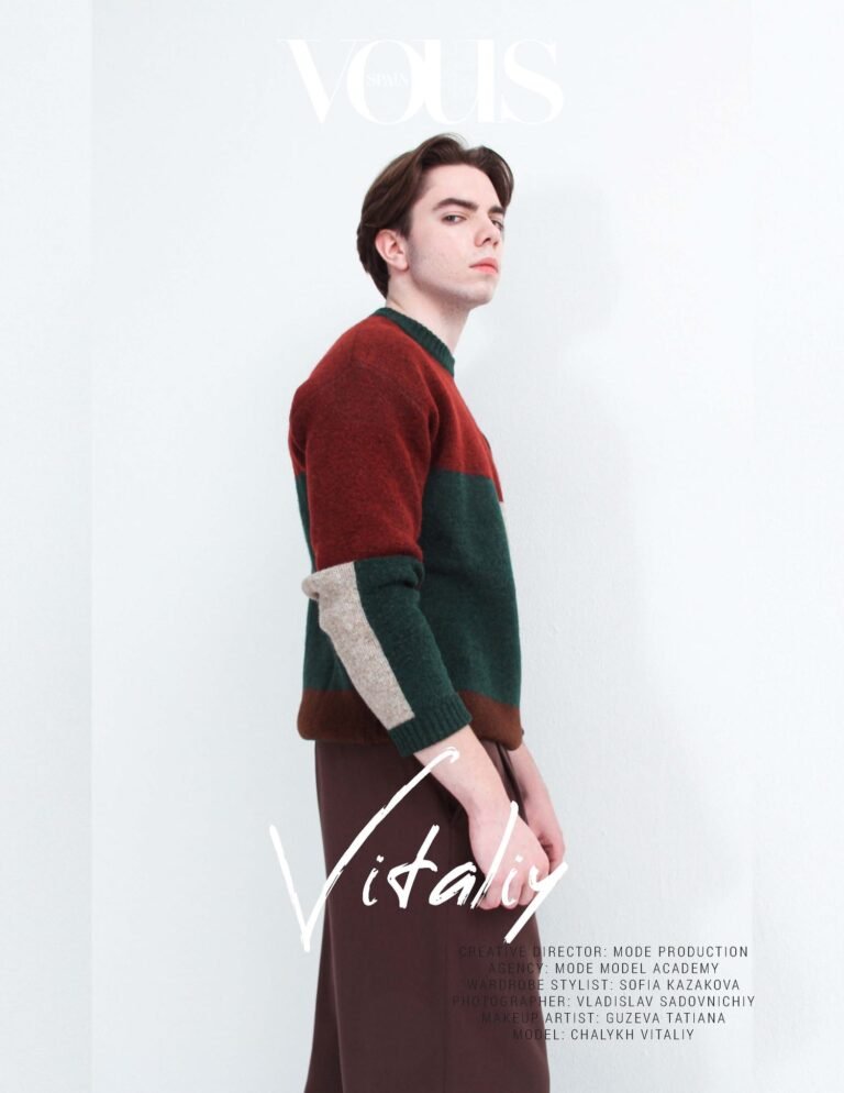 Vitaliy — VOUS Magazine · The November Fine Men Edition · Vol.1 · 2024