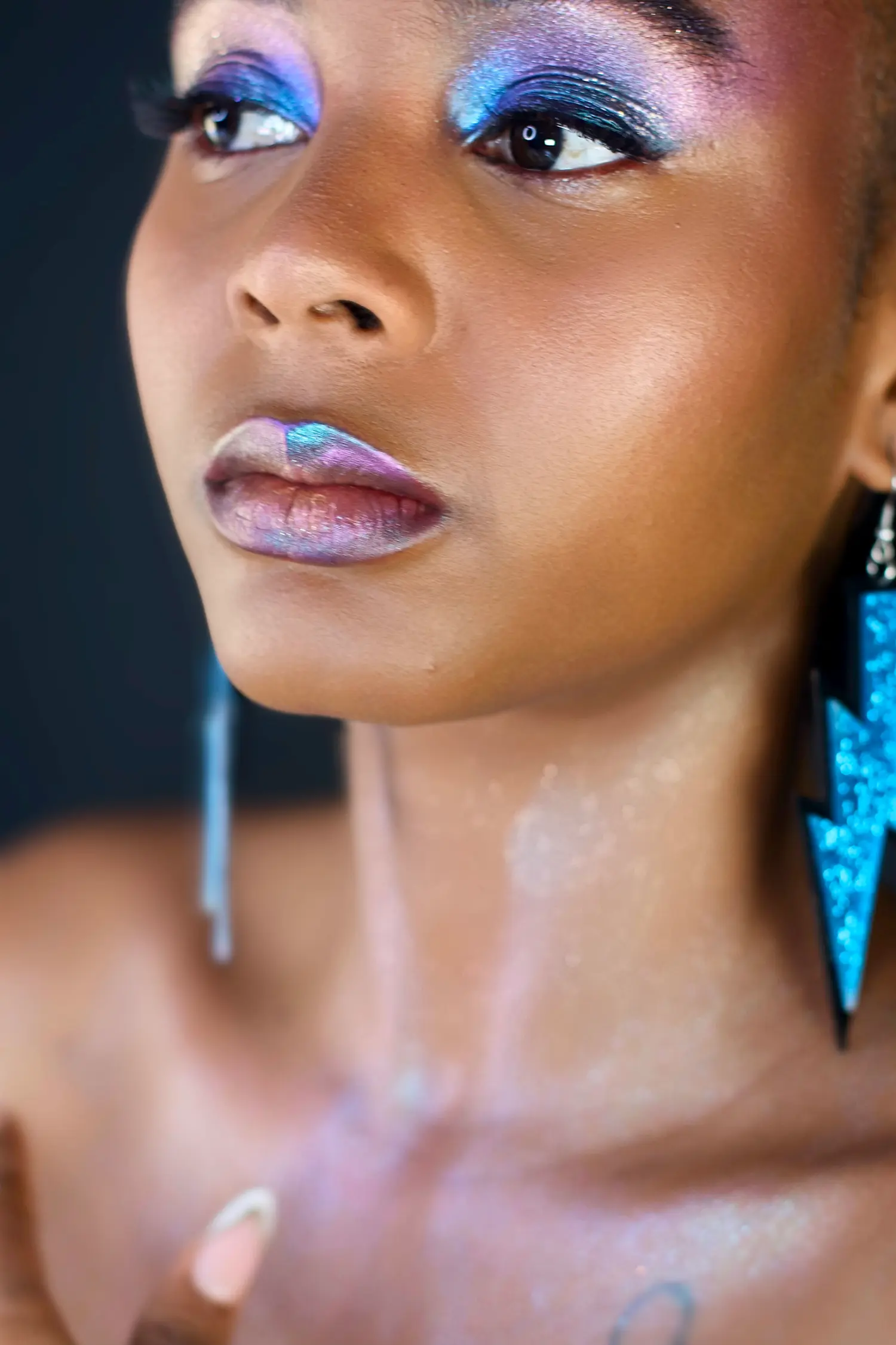 Galactic Beauty — Beauty editorial for VOUS Magazine