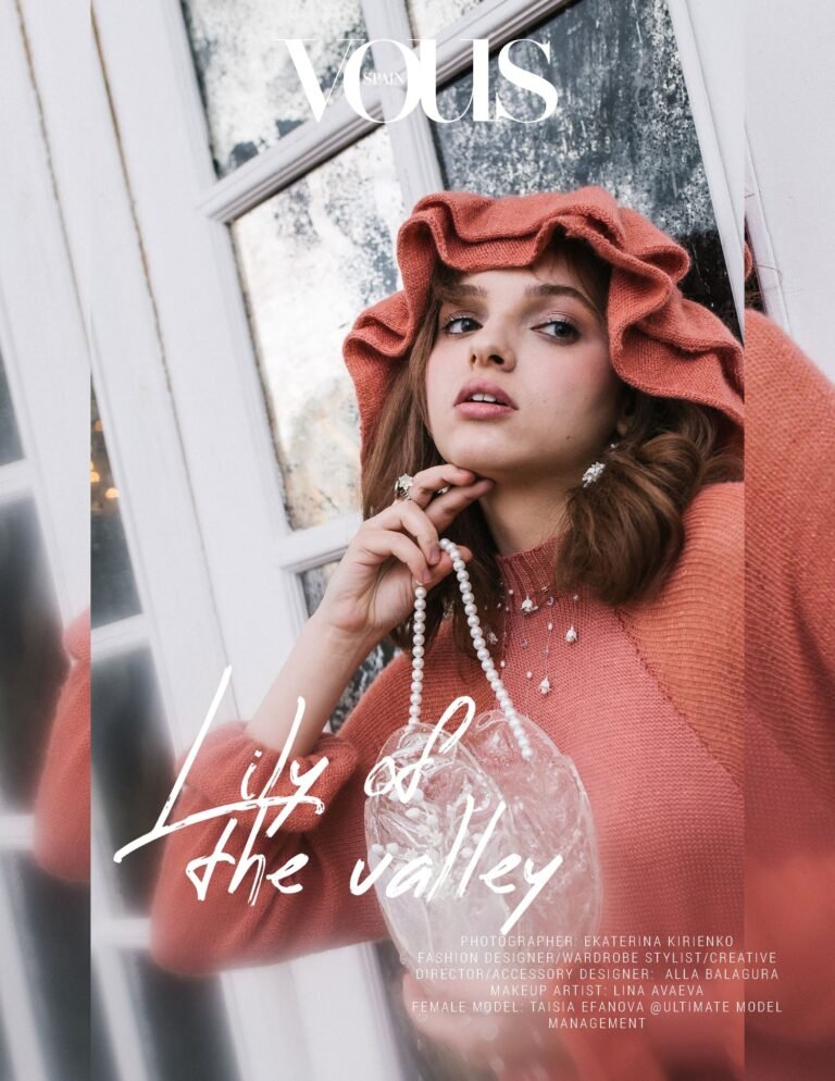 Lily of the valley — VOUS Magazine · The January Fashion & Beauty Edition · Vol.3 · 2025
