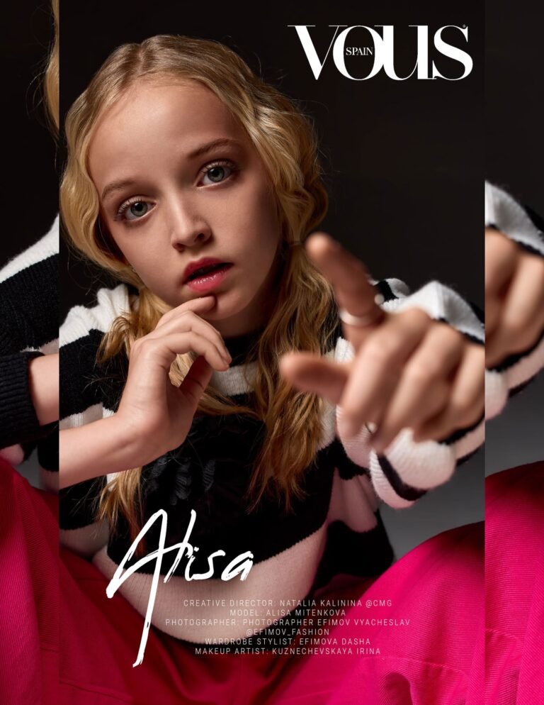 Alisa — VOUS Magazine · The February Teen Edition · Vol.4 · 2025