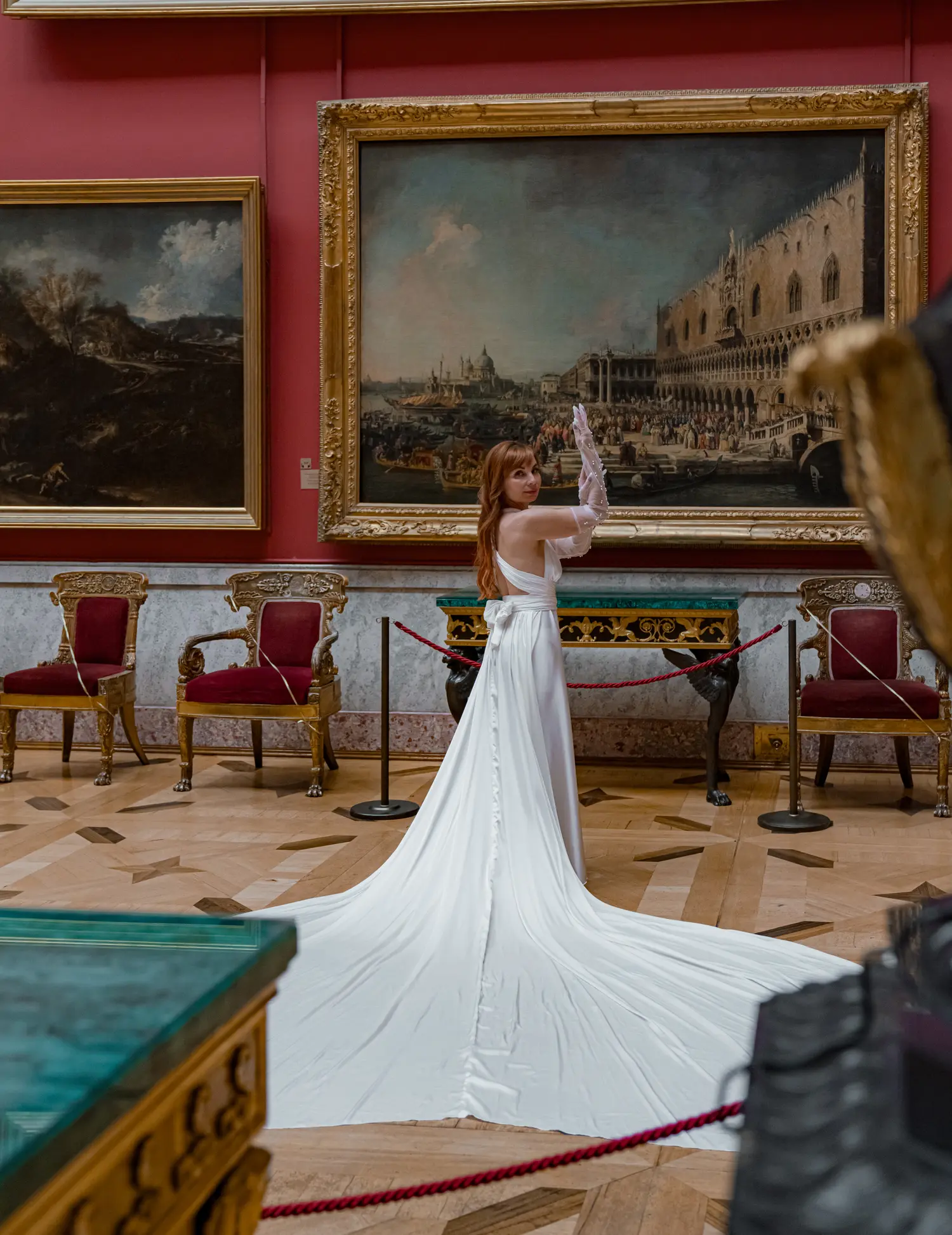 Dressed in Masterpiece — Fashion & Beauty editorial by Evgeniya Satova for VOUS Magazine
