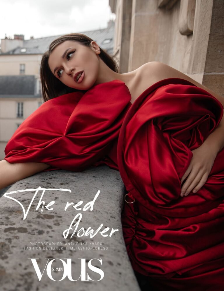 The red flower — VOUS Magazine · The February Fashion & Beauty Edition · Vol.8 · 2025