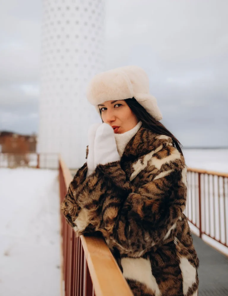"Winter walk" — VOUS Magazine · The January Portrait Edition · Vol.2 · 2025