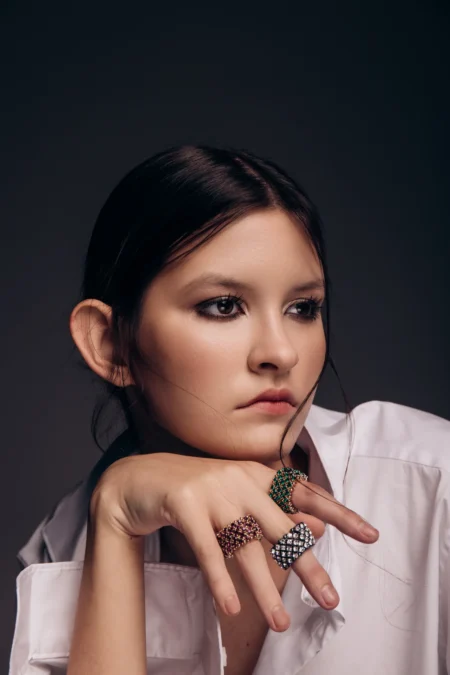 Zhukovskaia Serafima — Fashion editorial by Neznanova Stasy for VOUS Magazine