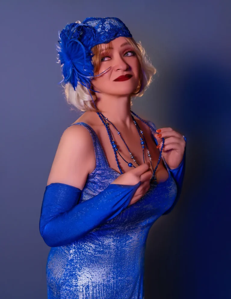 Gatsby’s Enigma — Portrait editorial by Iryna Sluchova for VOUS Magazine
