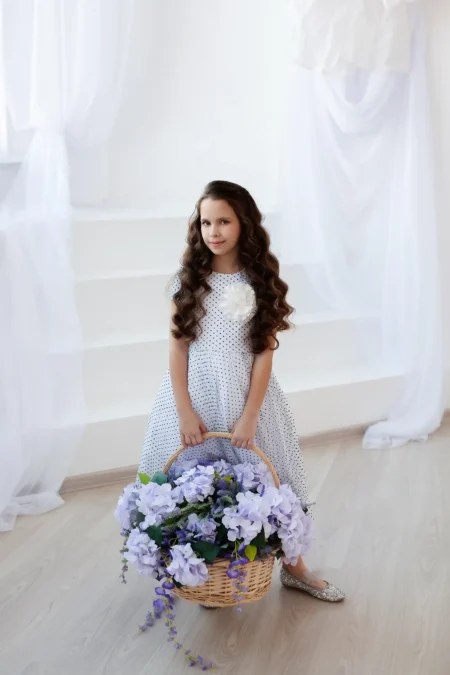 Spring flowers — Teen editorial by Шелест Мила for VOUS Magazine
