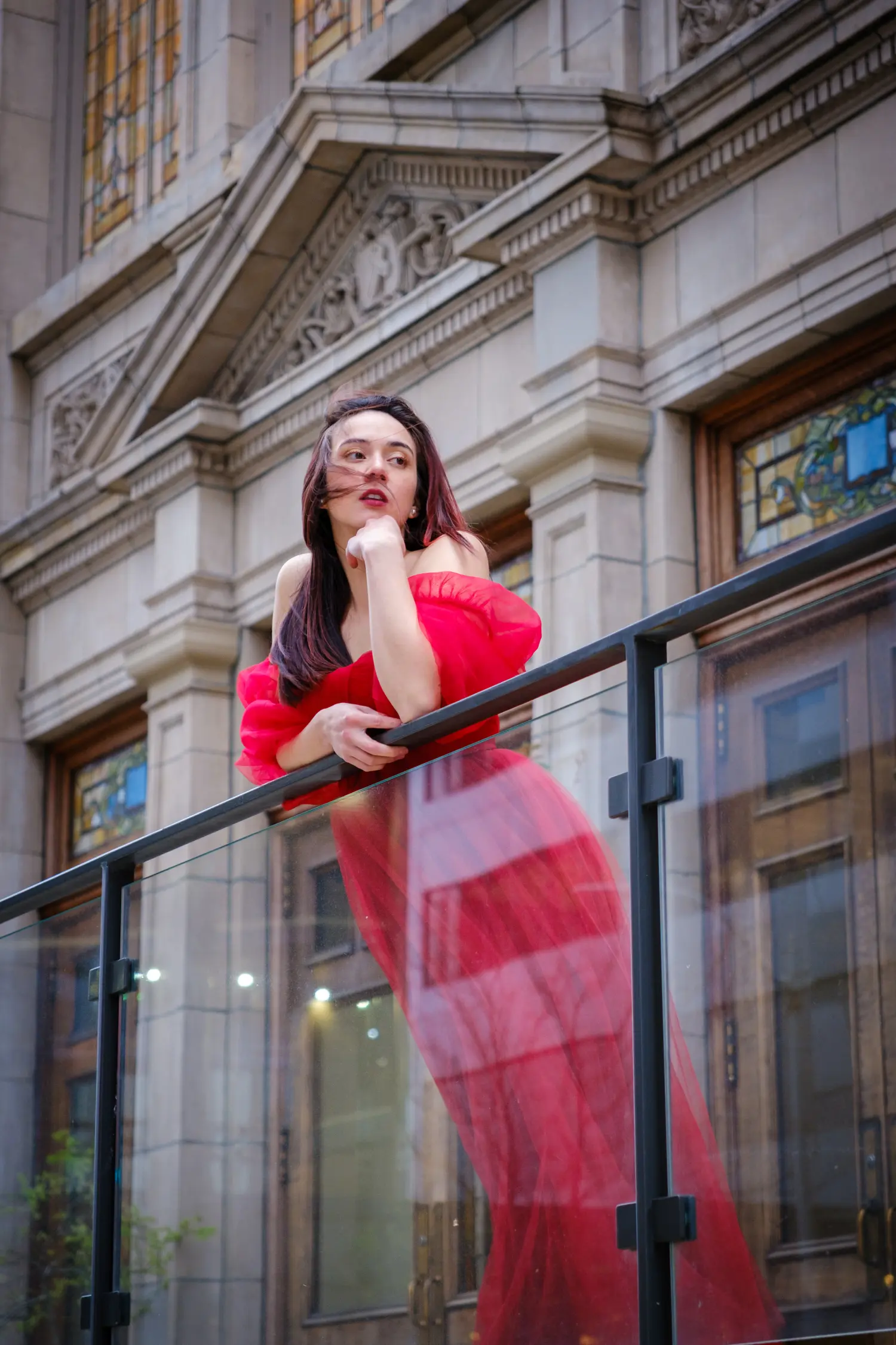 Unstoppable in Red: A Statement of Strength & Style — Fashion & Beauty editorial by Anuj Photography for VOUS Magazine