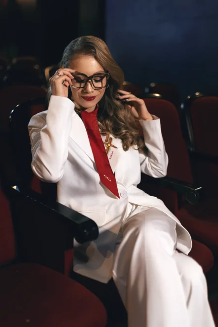 In the theater — Fashion editorial by Christina Lukianova for VOUS Magazine