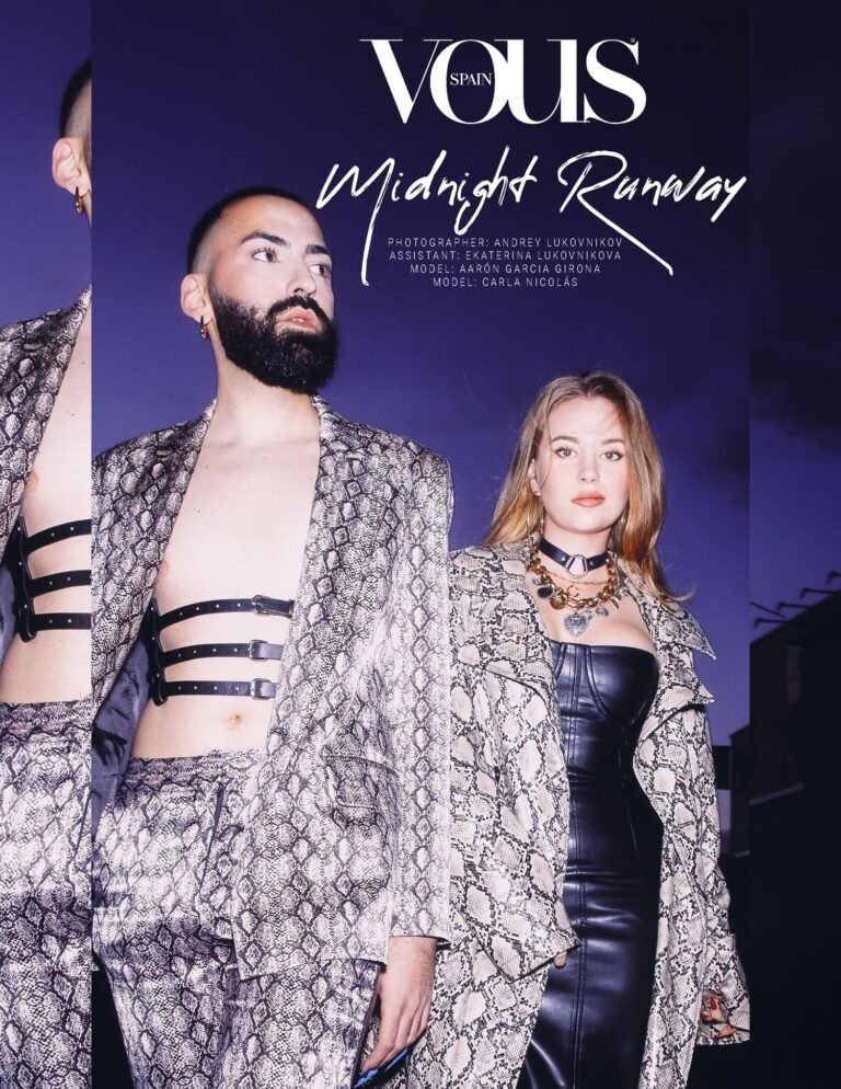 Midnight Runway — VOUS Magazine · The April Street Edition · Vol.1 · 2025