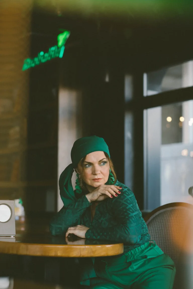 The Malachite Muse — Fashion & Beauty editorial by Validova Diana for VOUS Magazine