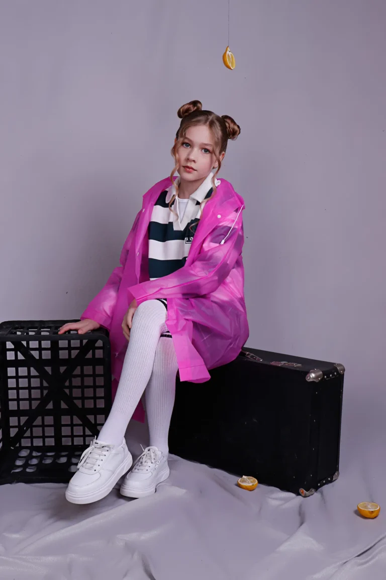Raincoats in Style — Teen editorial by Sabina for VOUS Magazine