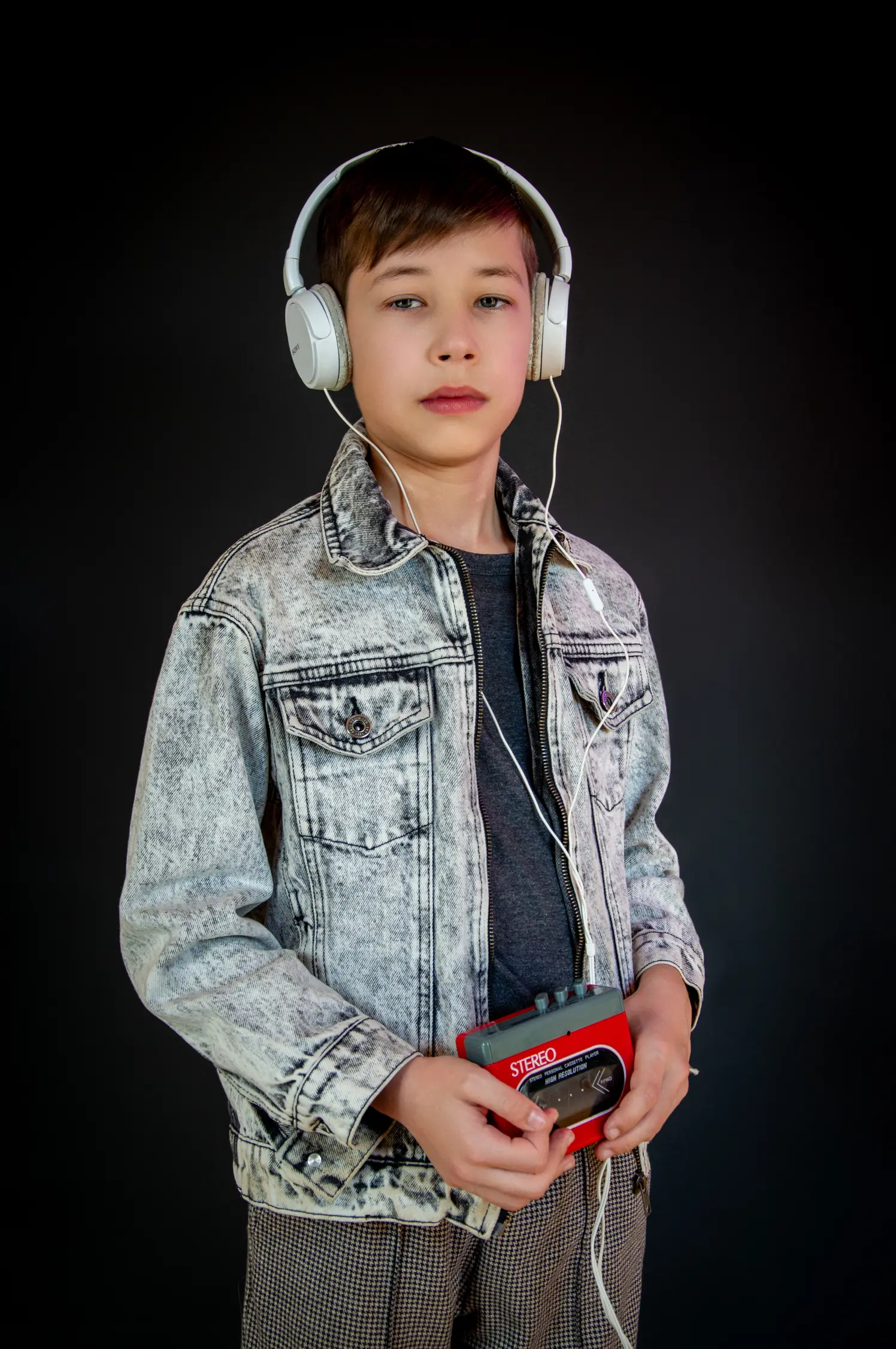 Vintage boy — Teen editorial by Victoria Borodinova for VOUS Magazine