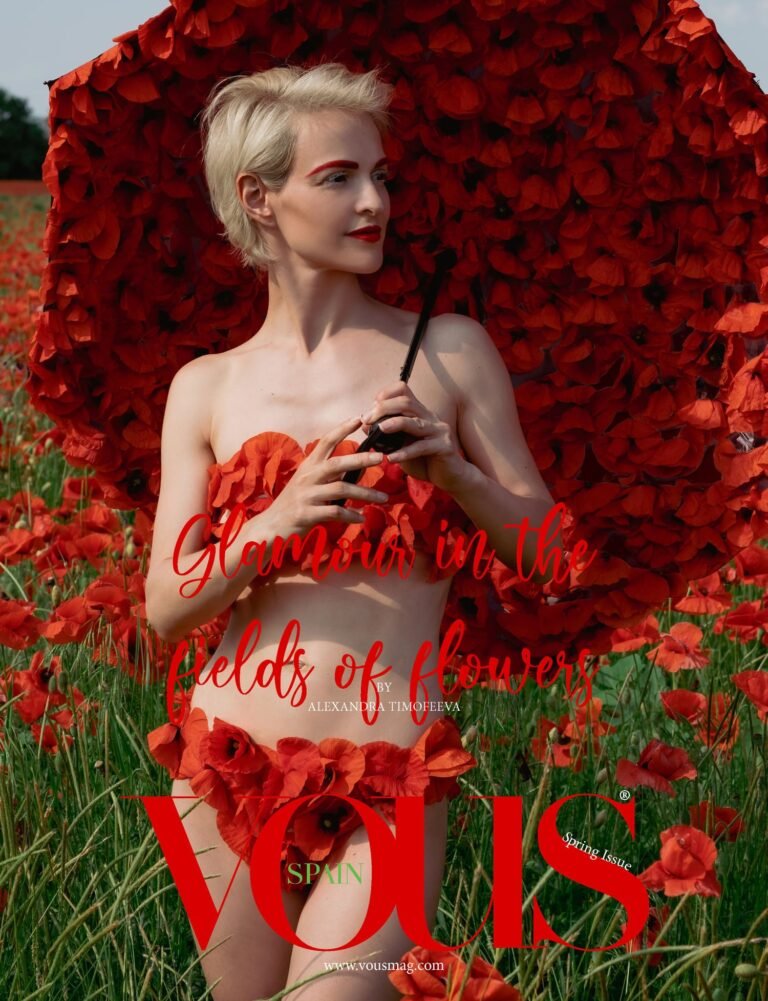 Glamour in the fields of flowers — VOUS Magazine · The June Fashion Edition · Vol.1 · 2025