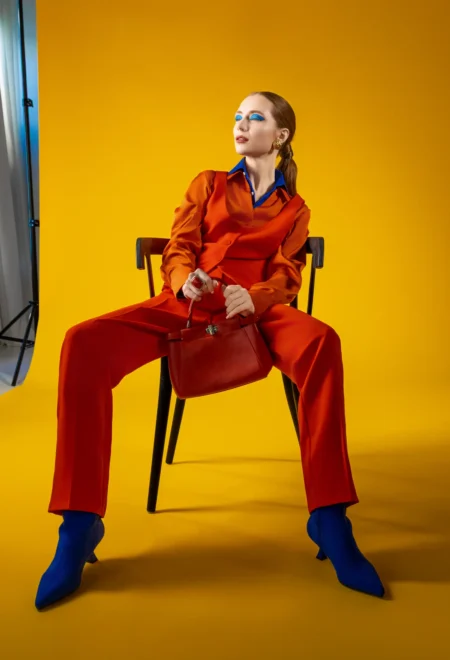 Intense — Portrait editorial by Aga Sadowa for VOUS Magazine