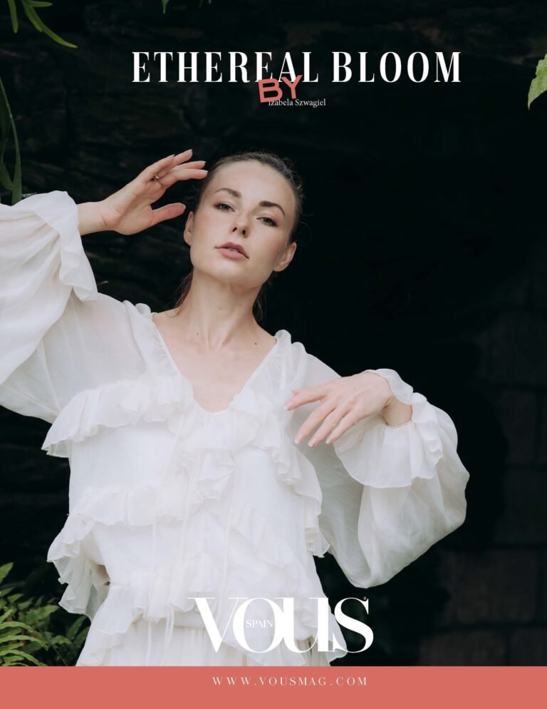 Ethereal Bloom — VOUS Magazine · The August Portrait Edition · Vol.3 · 2025