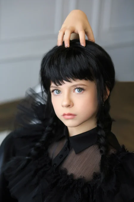 Actress Emilia Poliakova — Teen editorial by Varvara for VOUS Magazine