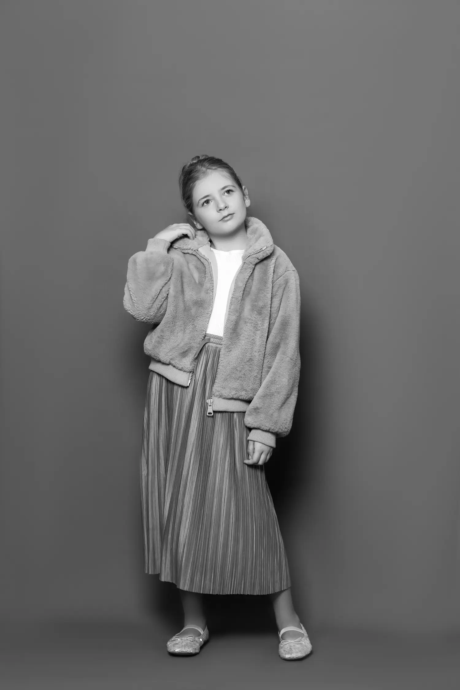 Actress Paulina Poliakova — Teen editorial by Varvara Bychkova for VOUS Magazine