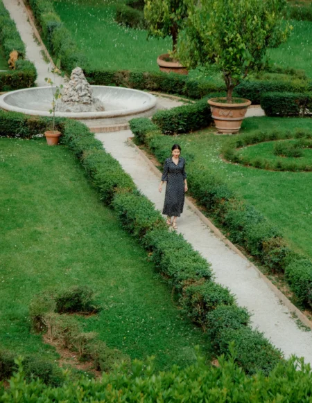 Ancient Garden — Fashion editorial by Olesya Kulida for VOUS Magazine