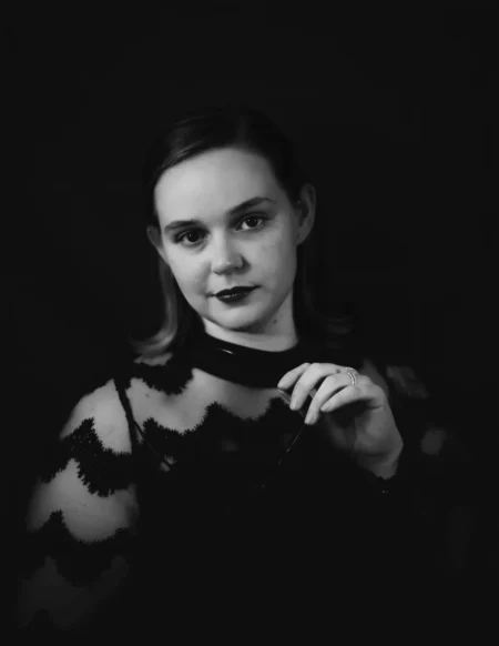 Beauty in Black — Portrait editorial by Rafael Nieves-Figueroa for VOUS Magazine