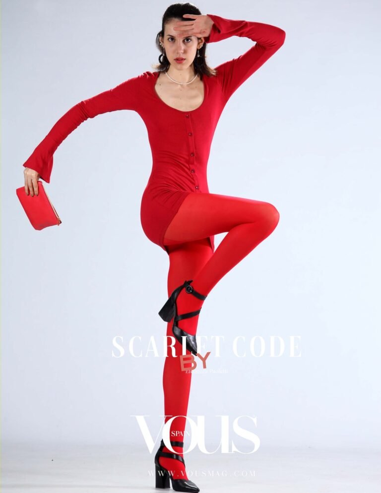 Scarlet Code — VOUS Magazine · The August Fashion Edition · Vol.2 · 2025