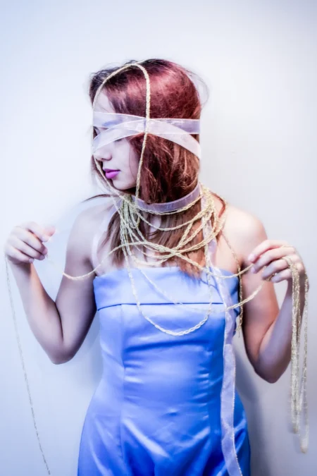 Beautiful Mess — Portrait editorial by Troy Green for VOUS Magazine