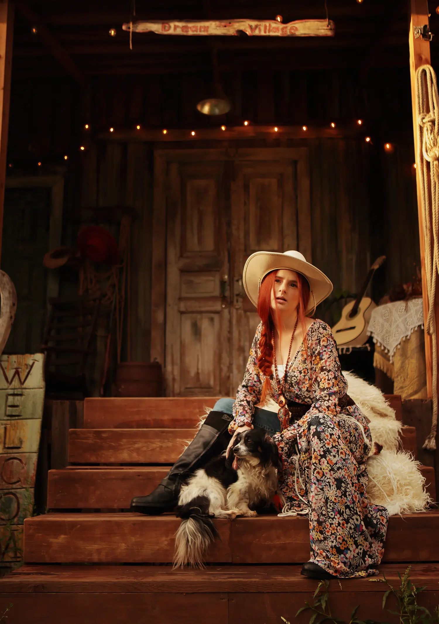Western dreams — Portrait editorial by Maria Senderova for VOUS Magazine