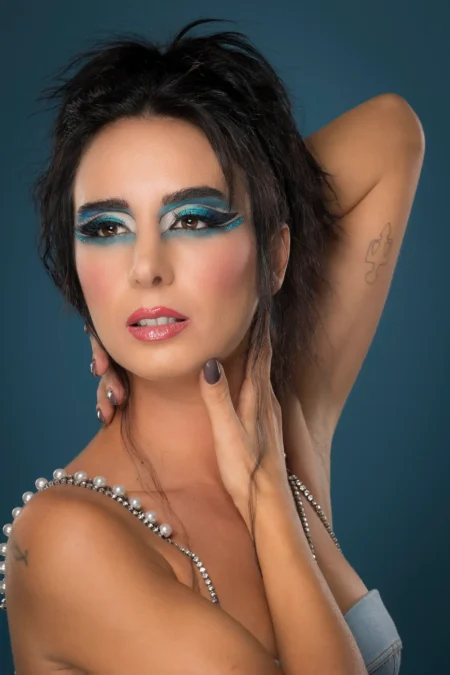 Blue Muse — Beauty editorial by Giovanni Camera for VOUS Magazine