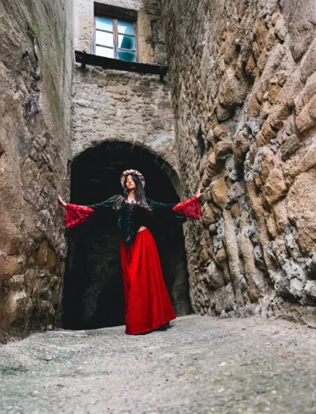 Medieval Coture: Sacrofano Jewels — Portrait editorial by Paolo Ponsillo for VOUS Magazine