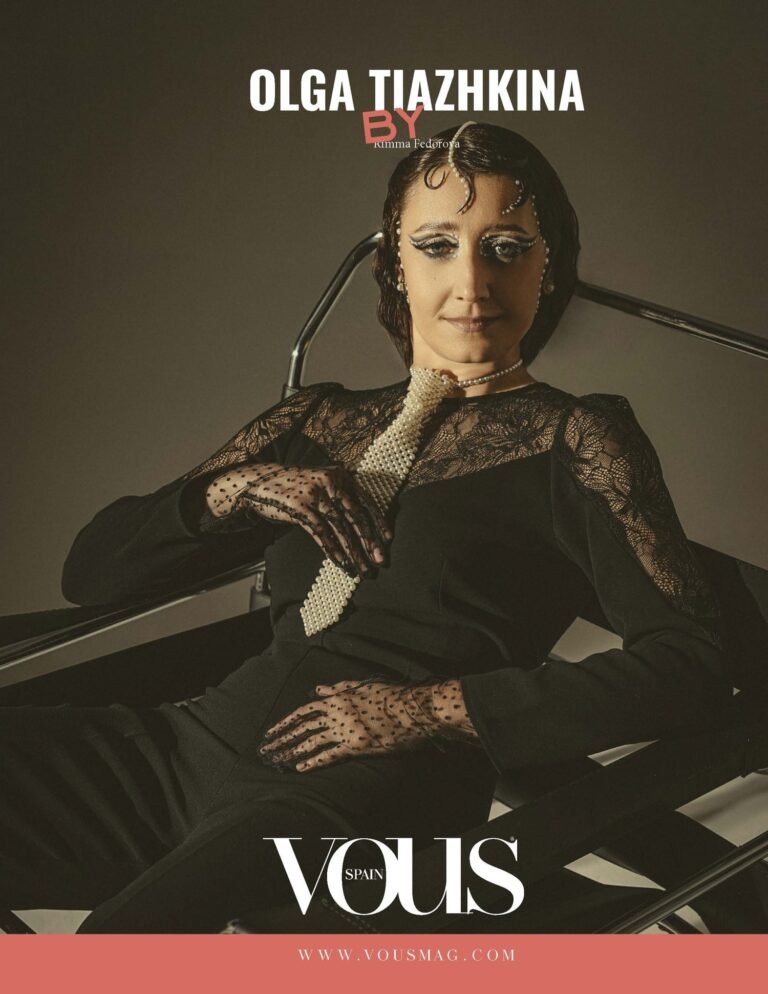 Olga Tiazhkina — VOUS Magazine · The December Portrait Edition · Vol.4 · 2025