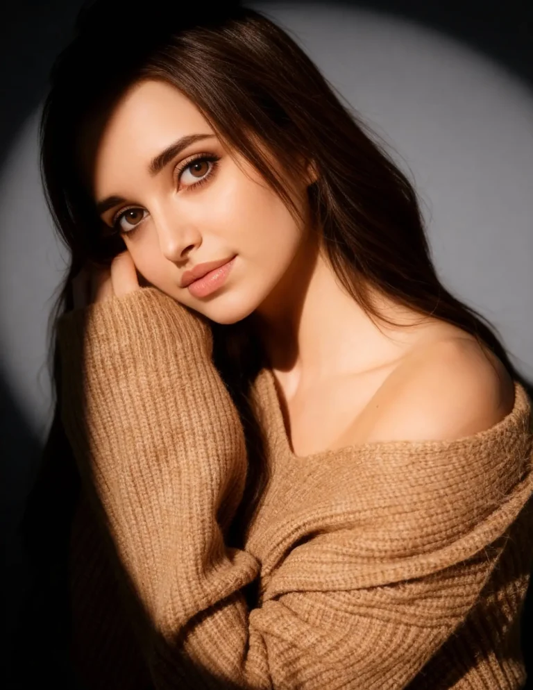 A portrait framed by light — VOUS Magazine · The January Portrait Edition · Vol.1 · 2026